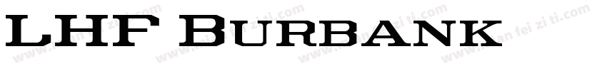 LHF Burbank字体转换
